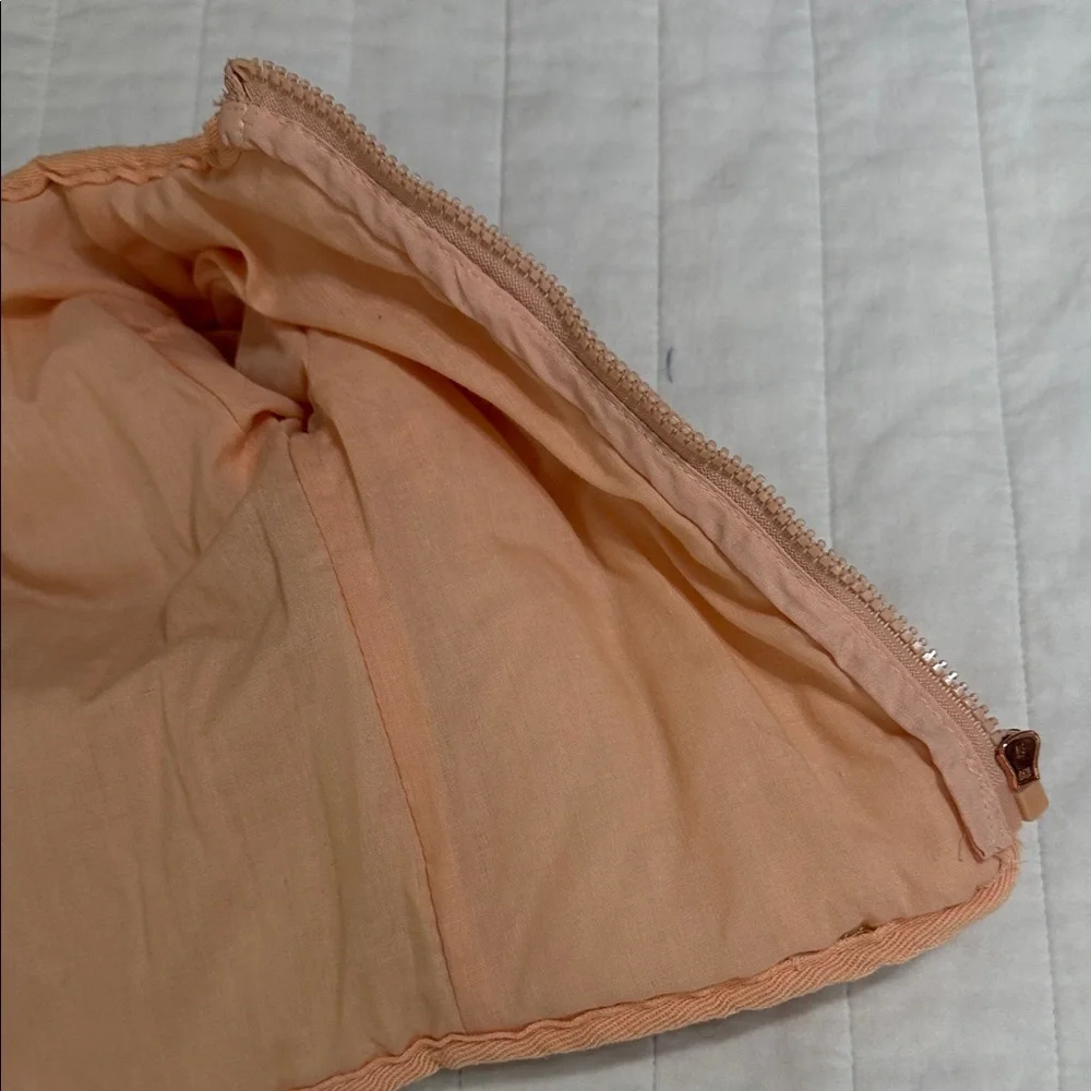 Nicole Miller Peach Quilted Kids Jacket